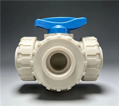 PPH 3-Way Union Ball Valve